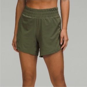 Lululemon Track That High Rise Shorts 5” Carob Brown 8